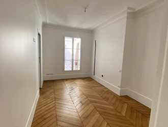Chambre appartement 7ème Paris rénovation