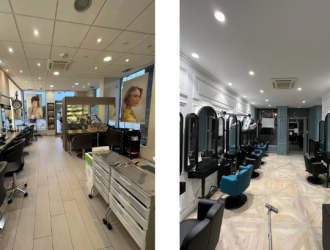 Renovation Salon Coiffure